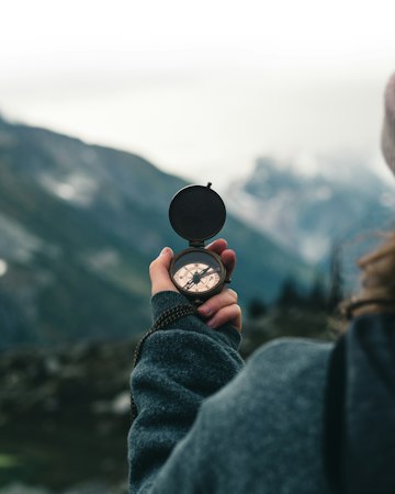 Compass Navigation in the Mountains